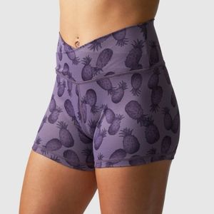 Born Primative Purple Pineapple Shorts, Medium